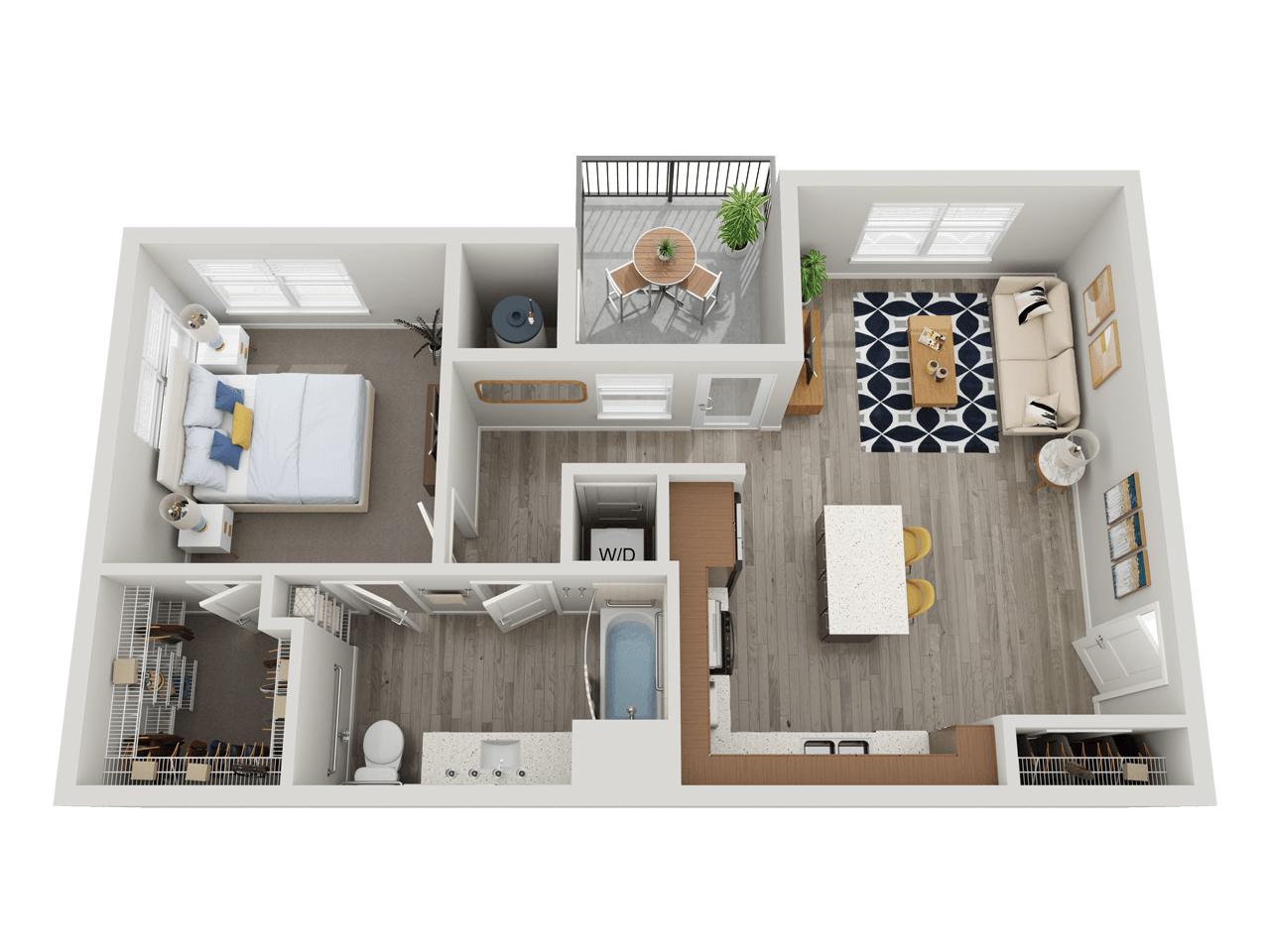 Suite A Floorplan